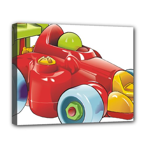 Car Vehicle Racing Car Formula Deluxe Canvas 20  X 16   by Sapixe