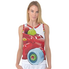 Car Vehicle Racing Car Formula Women s Basketball Tank Top by Sapixe