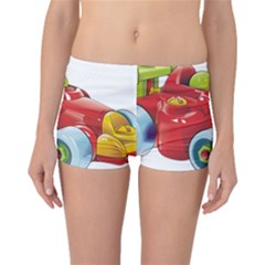 Car Vehicle Racing Car Formula Boyleg Bikini Bottoms by Sapixe