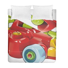 Car Vehicle Racing Car Formula Duvet Cover Double Side (full/ Double Size) by Sapixe