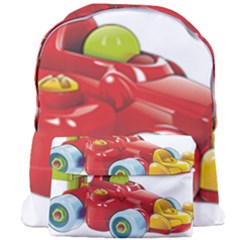 Car Vehicle Racing Car Formula Giant Full Print Backpack by Sapixe