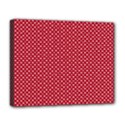 USA Flag White Stars on Flag Red Deluxe Canvas 20  x 16   View1