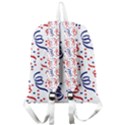 Red White and Blue USA/UK/France Colored Party Streamers Giant Full Print Backpack View2