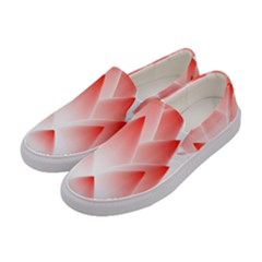 Lotus Flower Blossom Abstract Women s Canvas Slip Ons