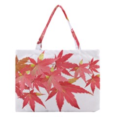 Leaves Maple Branch Autumn Fall Medium Tote Bag by Sapixe