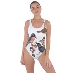 Bird Birds Branch Flowers Vintage Bring Sexy Back Swimsuit