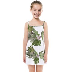 Leaves Plant Branch Nature Foliage Kids Summer Sun Dress