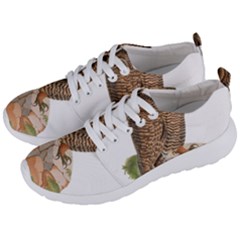 Bird Owl Animal Vintage Isolated Men s Lightweight Sports Shoes by Sapixe