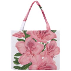 Flower Plant Blossom Bloom Vintage Mini Tote Bag by Sapixe