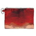 Flaming Skies Ominous Fire Clouds Canvas Cosmetic Bag (XL) View1