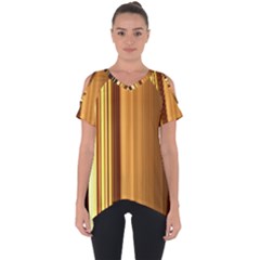 Course Gold Golden Background Cut Out Side Drop Tee