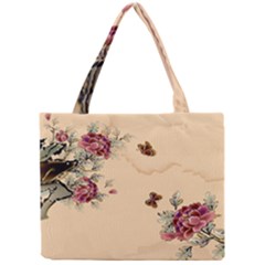 Flower Traditional Chinese Painting Mini Tote Bag