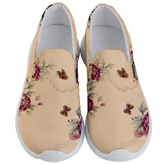 Flower Traditional Chinese Painting Men s Lightweight Slip Ons