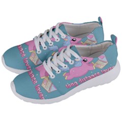 Long Distance Lover - Cute Unicorn Men s Lightweight Sports Shoes by Valentinaart