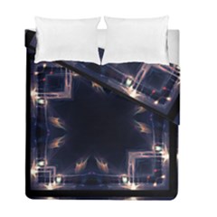 Cosmos Kaleidoscope Art Pattern Duvet Cover Double Side (full/ Double Size) by Sapixe