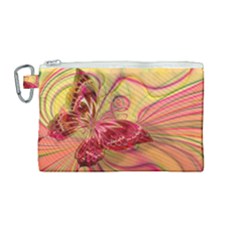 Arrangement Butterfly Aesthetics Canvas Cosmetic Bag (medium)