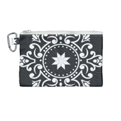 Table Pull Out Computer Graphics Canvas Cosmetic Bag (medium)