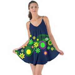 Flower Power Flowers Ornament Love The Sun Cover Up