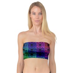 Rainbow Grid Form Abstract Bandeau Top