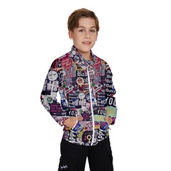 Sticker Wall Color Paper Decoration Windbreaker (kids)