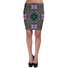 Kaleidoscope Digital Kaleidoscope Bodycon Skirt