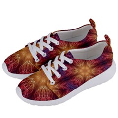 Fractal Abstract Artistic Women s Lightweight Sports Shoes by Sapixe