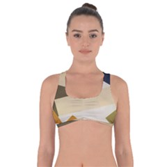 Fabric Textile Texture Abstract Got No Strings Sports Bra by Sapixe