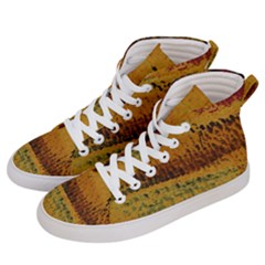 Fabric Textile Texture Abstract Women s Hi-top Skate Sneakers