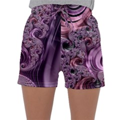 Abstract Art Fractal Art Fractal Sleepwear Shorts