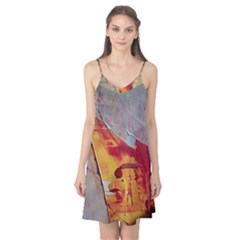 Painting Macro Color Oil Paint Camis Nightgown