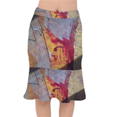 Painting Macro Color Oil Paint Mermaid Skirt