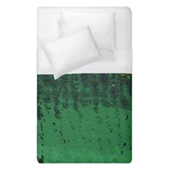 Green Fabric Textile Macro Detail Duvet Cover (single Size)