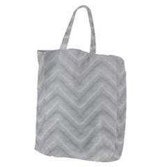 White Fabric Pattern Textile Giant Grocery Tote