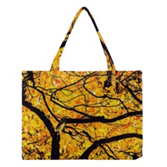 Golden Vein Medium Tote Bag