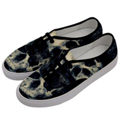 Skull Men s Classic Low Top Sneakers by FunnyCow