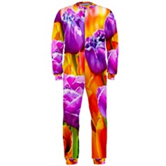 Tulip Flowers Onepiece Jumpsuit (men)  by FunnyCow