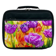 Tulip Flowers Lunch Bag by FunnyCow