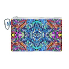 Colorful-2-4 Canvas Cosmetic Bag (large)