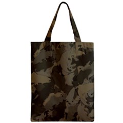 Country Boy Fishing Camouflage Pattern Zipper Classic Tote Bag by Bigfootshirtshop