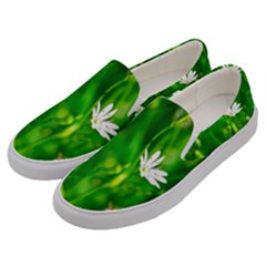 Inside The Grass Men s Canvas Slip Ons