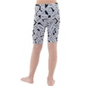 Audio Tape Pattern Kids  Mid Length Swim Shorts View2