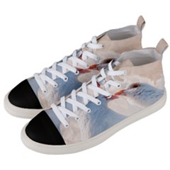 Doves In Love Men s Mid-top Canvas Sneakers by FunnyCow
