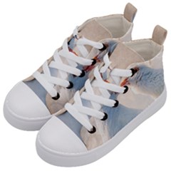 Doves In Love Kid s Mid-top Canvas Sneakers by FunnyCow