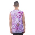 Pink Lilac Flowers Men s Basketball Tank Top View2