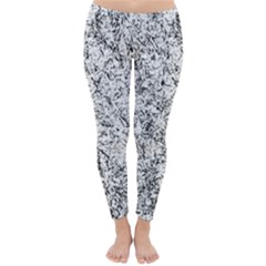 Willow Foliage Abstract Classic Winter Leggings
