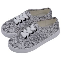 Willow Foliage Abstract Kids  Classic Low Top Sneakers