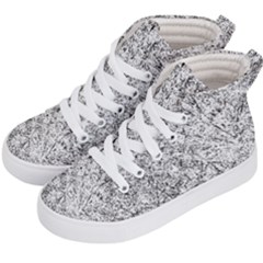 Willow Foliage Abstract Kid s Hi-top Skate Sneakers