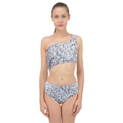 Willow Foliage Abstract Spliced Up Two Piece Swimsuit