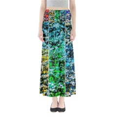 Abstract Of Colorful Water Full Length Maxi Skirt by FunnyCow