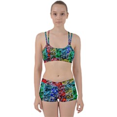 Abstract Of Colorful Water Women s Sports Set by FunnyCow